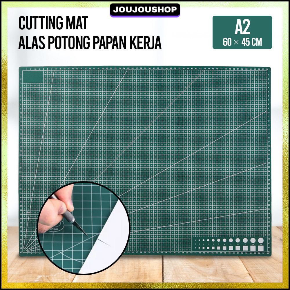 

Taffware Working Pad Cutting Mat Alas Potong Papan Kerja A2 60x45cm - QJ3