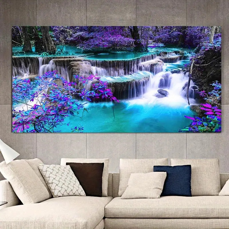 

Beach Sunrise Seascape Poster, Nordic Style Home Decoration,Prints and Pictures Canvas Painting, Living Room,Bedroom,No Frame