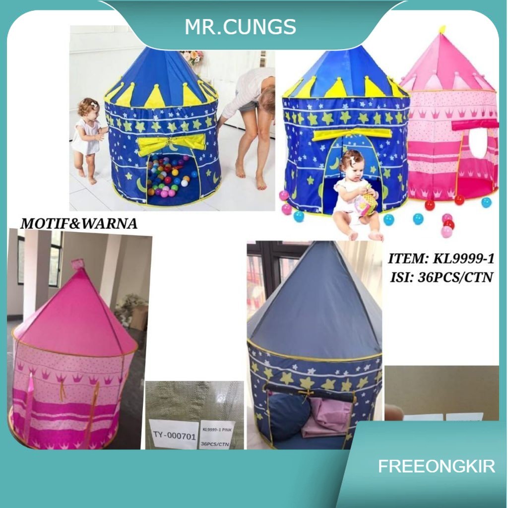 Tenda Anak Castle/Tenda Anak Istana/Tenda Anak Indoor