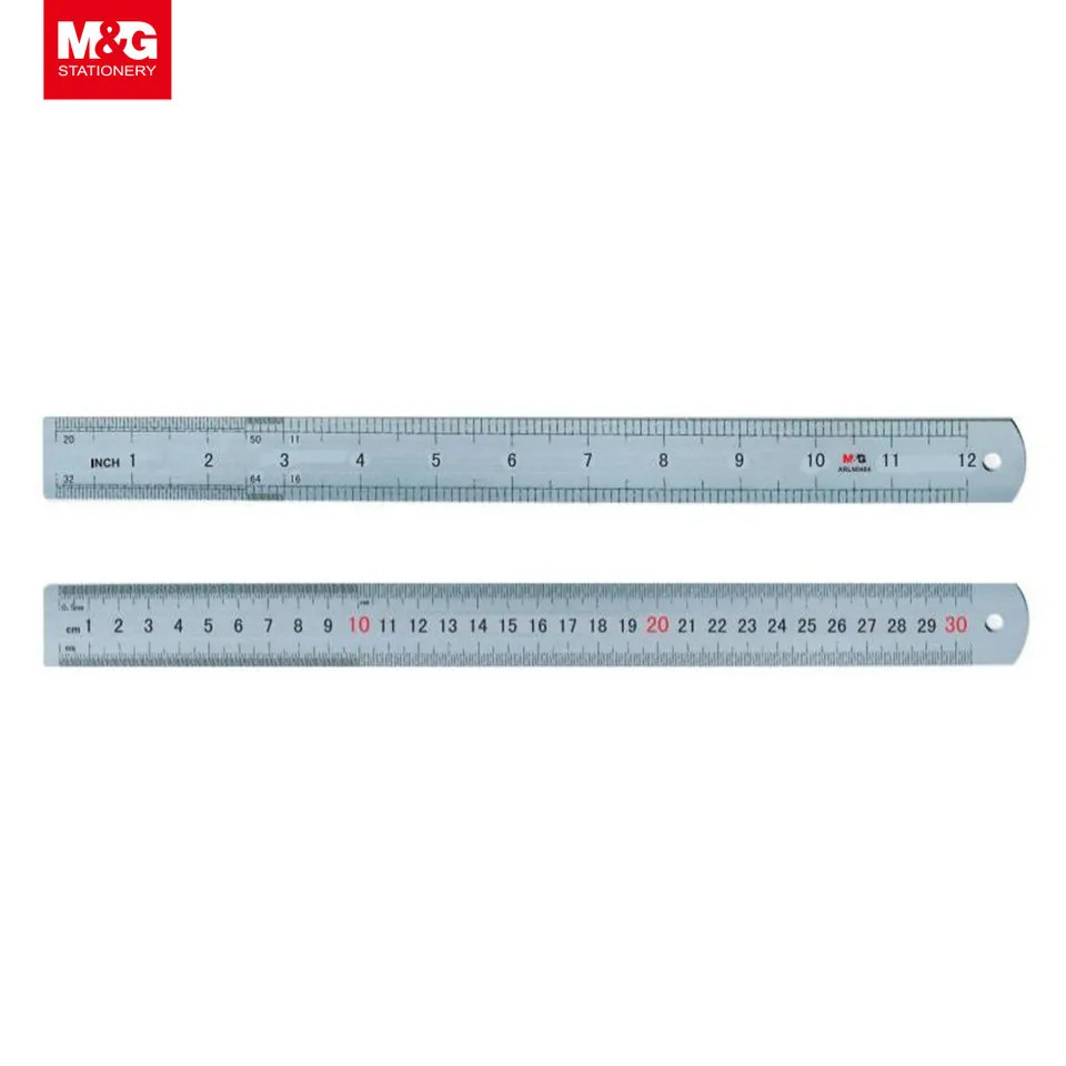 

M&G Penggaris Besi Aluminium Alloy Ruler 20 & 30 CM