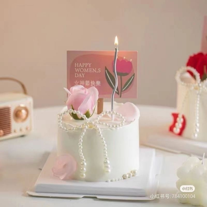 

[oddsolshop] pekanbaru/Pita Mutiara Topper Cake