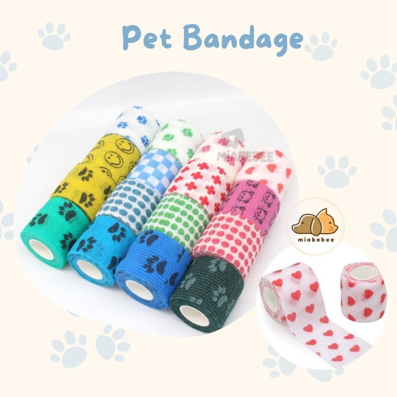 Pet Aid Elastic Adhesive Bandage - Plester Anjing Kucing