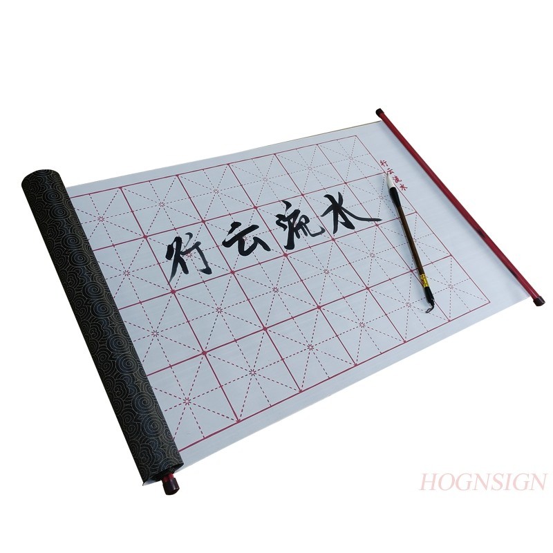 

reusable chinese magic cloth water paper Reusable Magic Water Writing Sky Lantern Cloth Chniese Calligraphy Sumi Paper Pratice