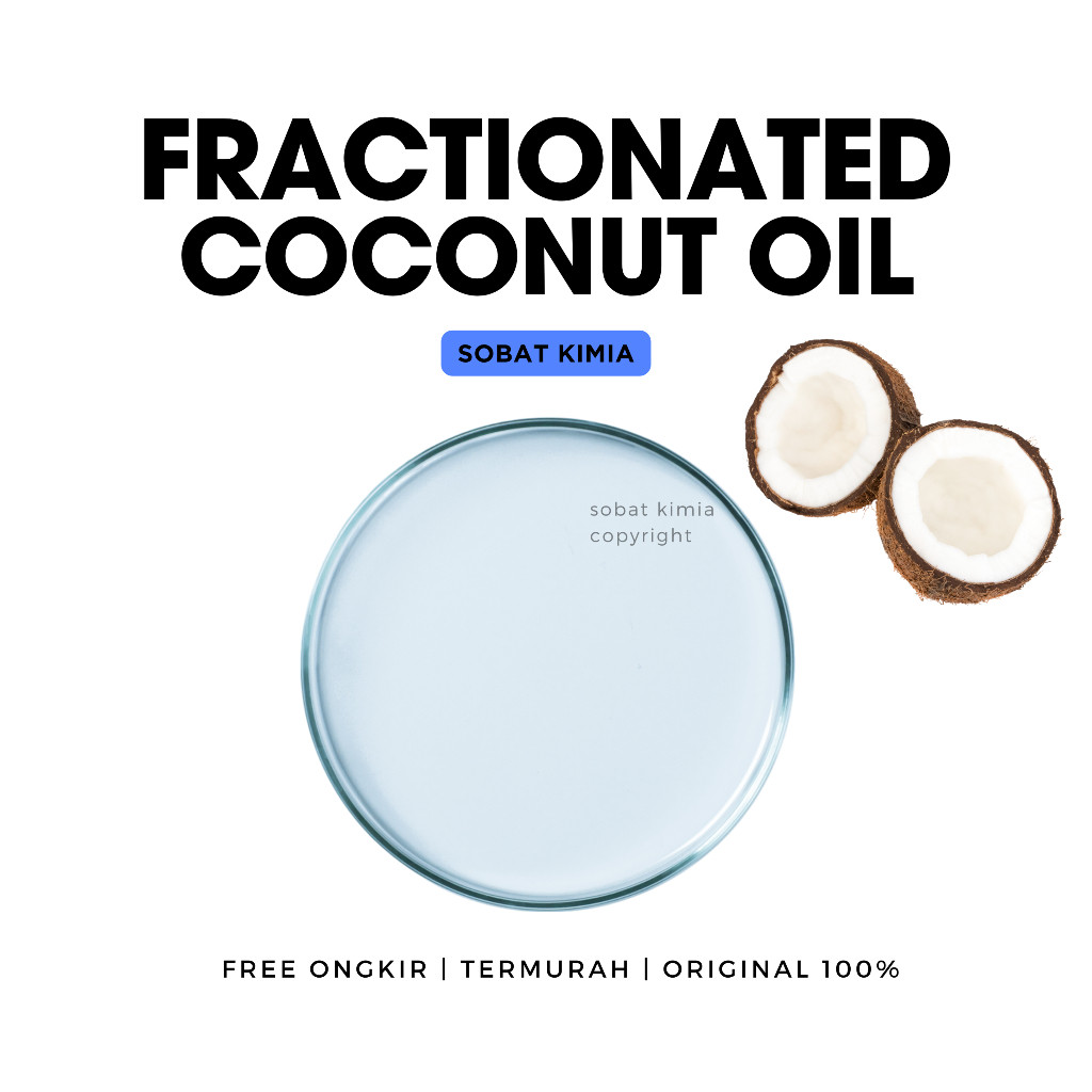 Emama.store Fractionated Coconut Oil FCO Minyak Kelapa Fraksinasi 100 ml