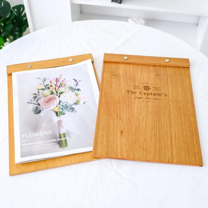 

Menu Board A4 Natural | FREE ENGRAVE