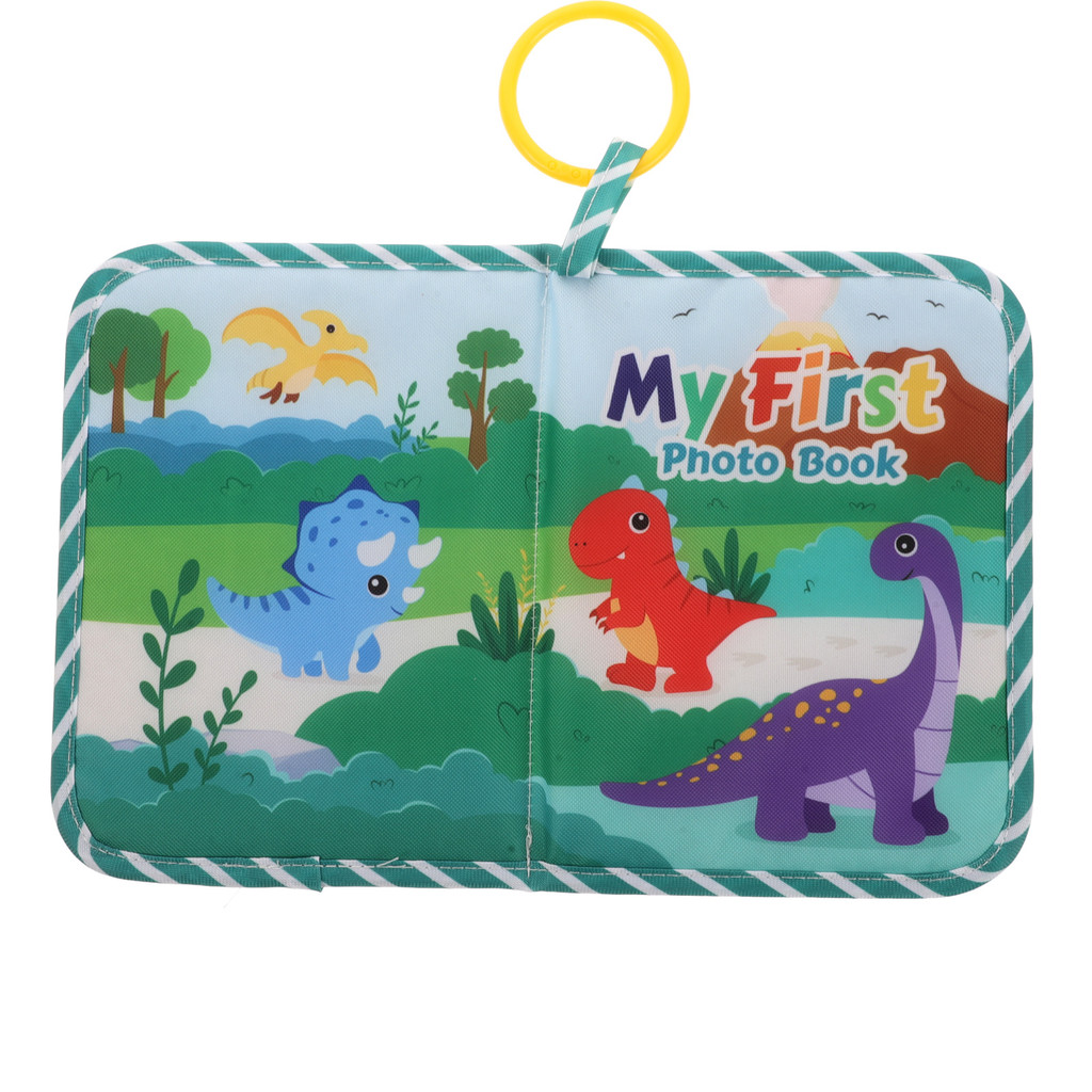 

Dinosaur Design Baby Growth Album Toddler Photo Book Kids Picture Album Fabric First Year Photo Albums Cloth Book