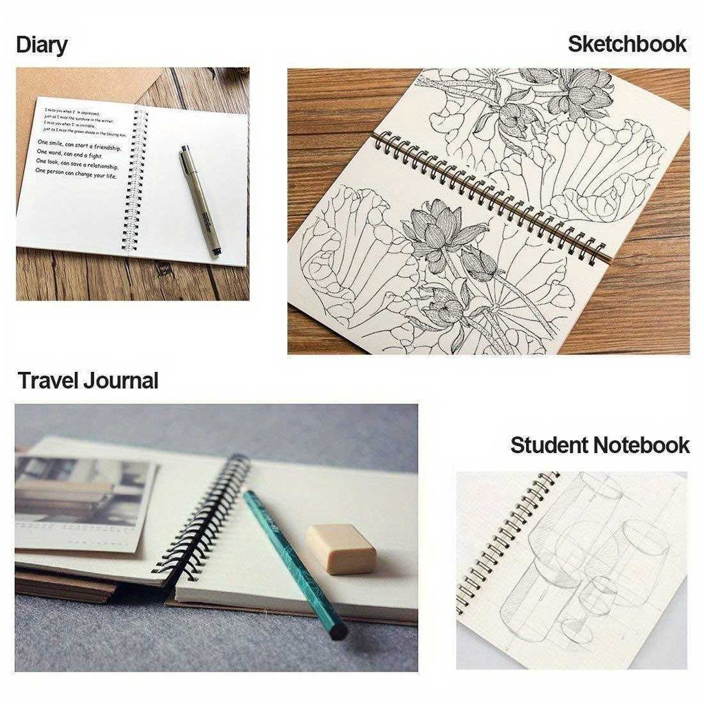 

FSNASTR Toddi Buku Jurnal Softcover Notebook Diary 68GSM 100 Halaman - TD6