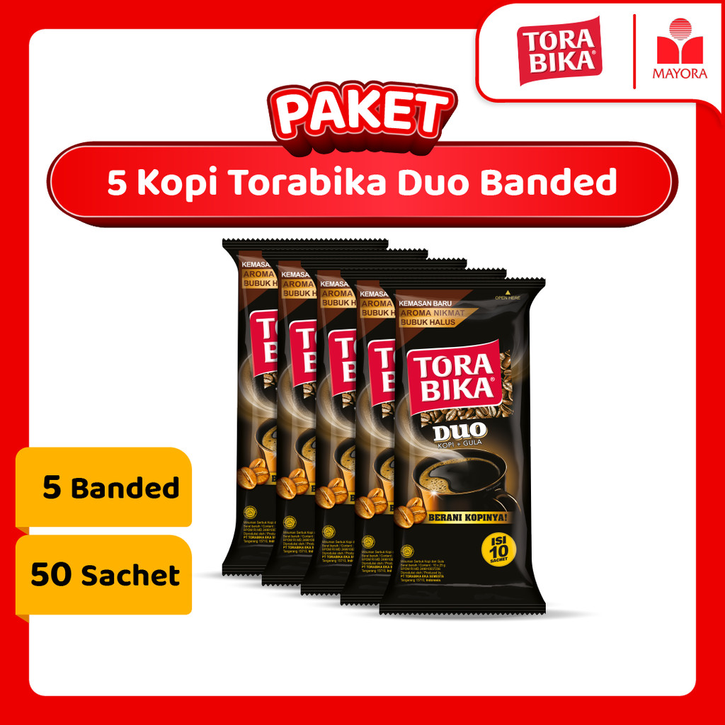 

Paket 5 Kopi Torabika Duo Banded