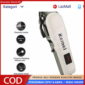 Original KEMEI 809A Alat Cukur Rambut Kemei KM 809A Mesin Cukur Cordless HAIR CLIPPER TRIMMER