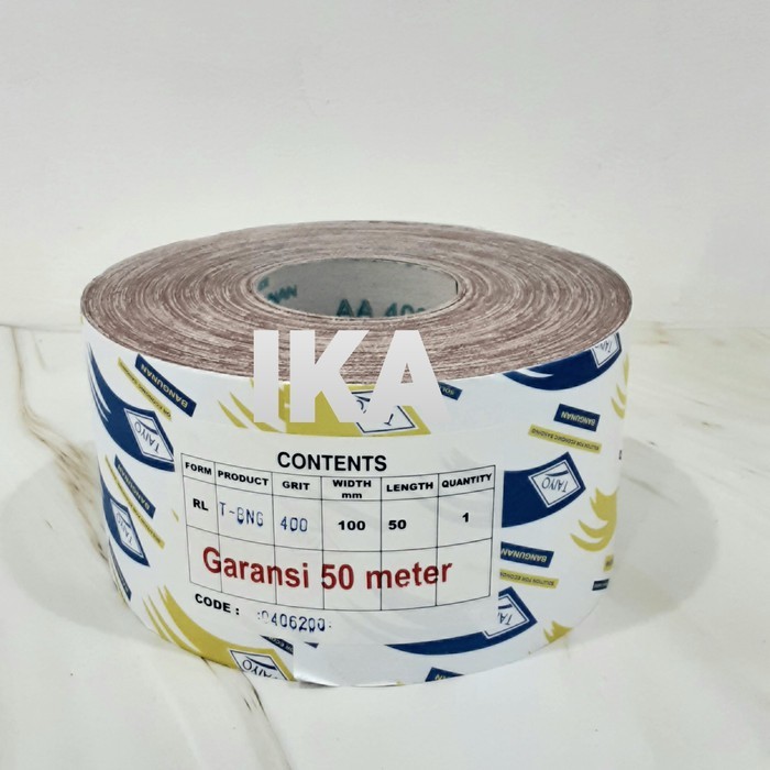 Amplas roll bangunan taiyo 400 / kertas serbaguna grosir bagus murah / AMPLAS METERAN / AMPLAS ROLL 