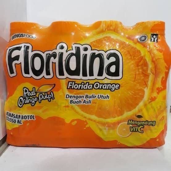 

Floridina Orange Botol Dus Isi 12 x 350 ml - Orange