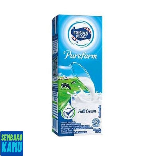 

Frisian Flag Uht Full Cream 225 ml - Susu