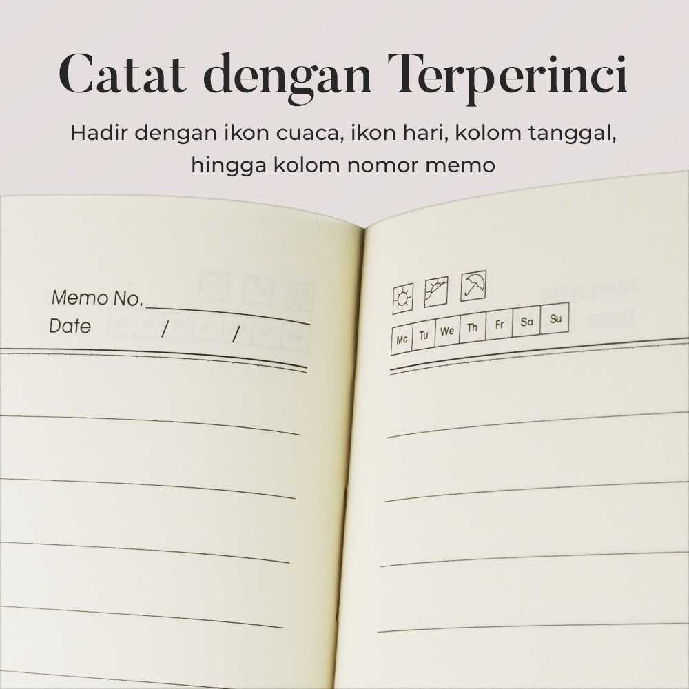 

SKSSSTR Toddi Buku Jurnal Hardcover Notebook Diary 72GSM 192 Halaman Grid - JSK25