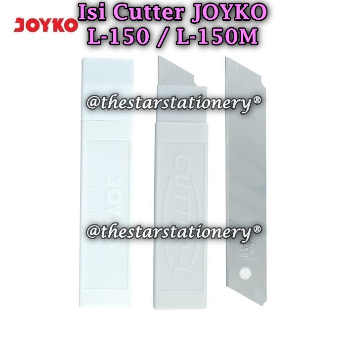 

(1 Tube) GROSIR Isi Cutter JOYKO L-150 / Cutter Blade Refill Isi Pisau Pemotong Joyko L-150 (1 Tube)