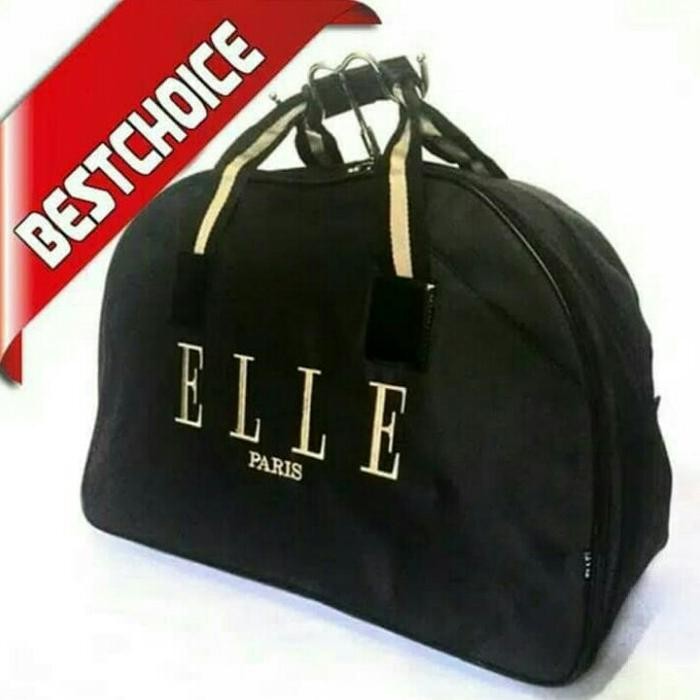 Terbaru Tas Travel elle besar polos /tas baju / koper/ tas tenteng - Biru