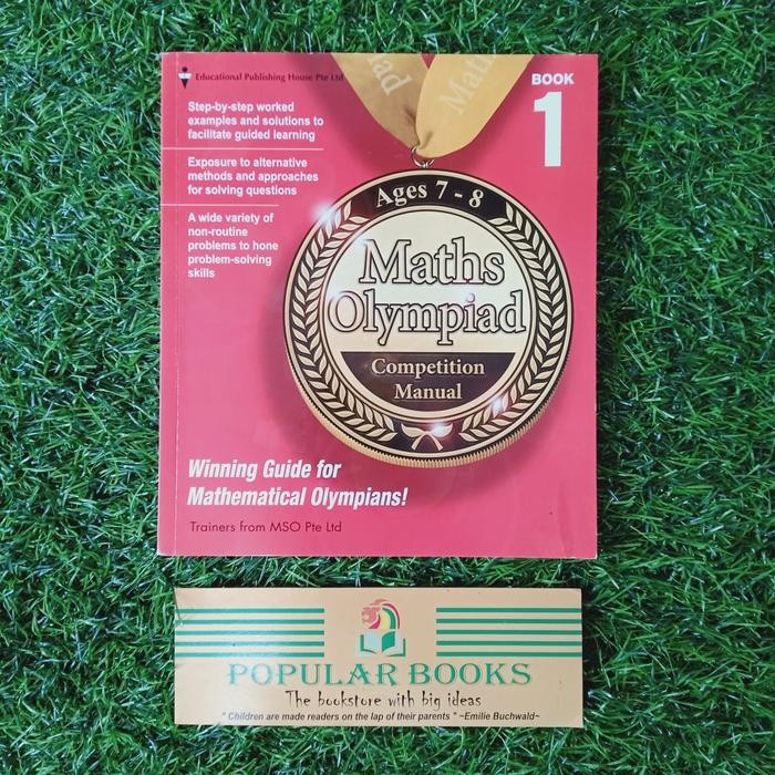 

Maths Olympiad Competition Manual - Book 1