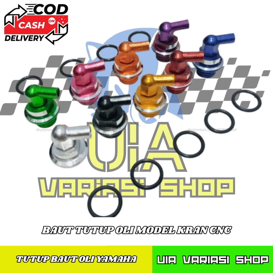 Tutup Oli Mesin Variasi Baut Tutup Oli Vario Beat Scoopy Supra X CRF Mio Jupiter