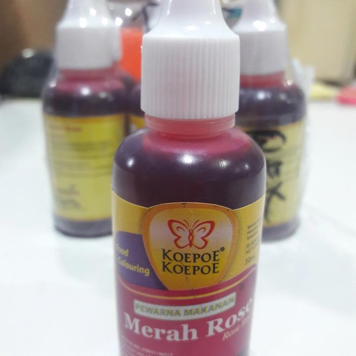 

PROMO! pewarna cair merah rose / merah muda