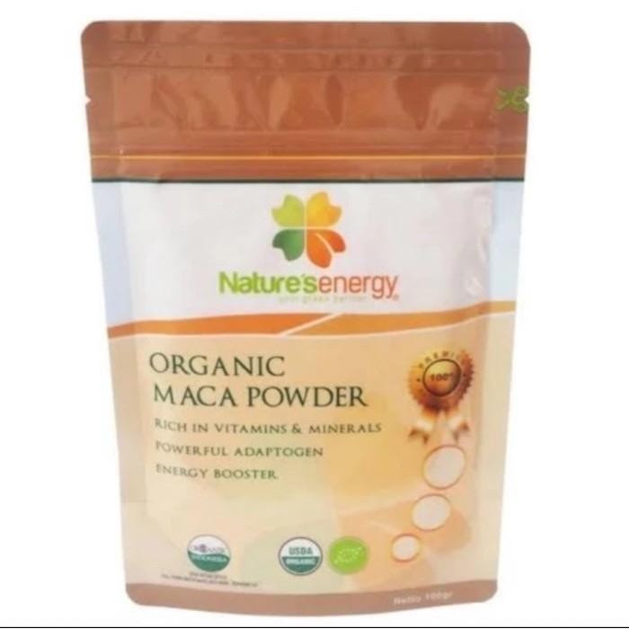 

PROMO! Maca powder Organic Natures Energy 100 gram