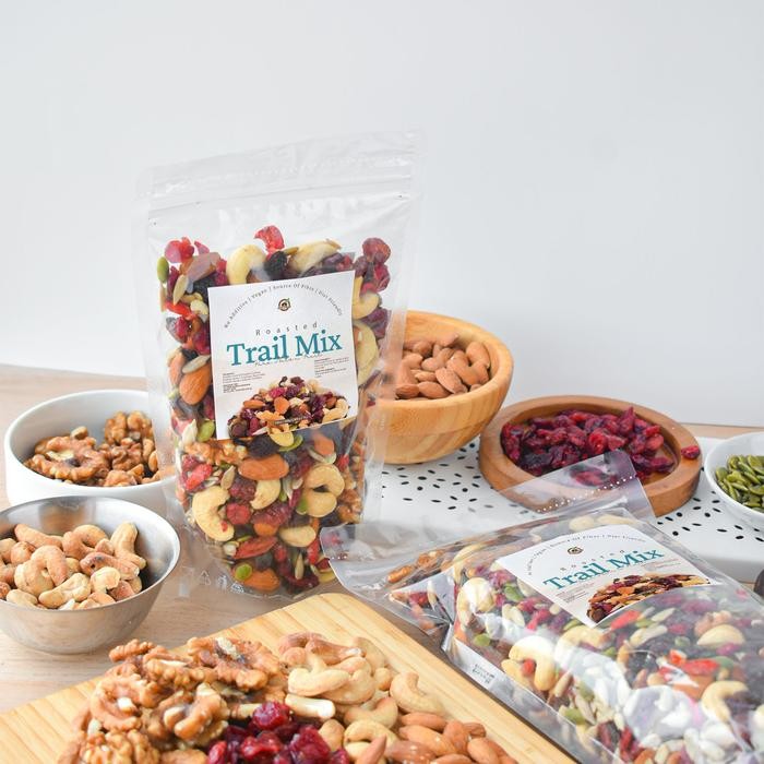 

Roasted Trail Mix Mixed Nuts Panggang 150 Gr kacang polong Dried Fruit peanut