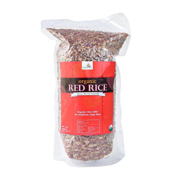 

Grains N Co Organic Red Rice Beras Merah Organik 1 Kg
