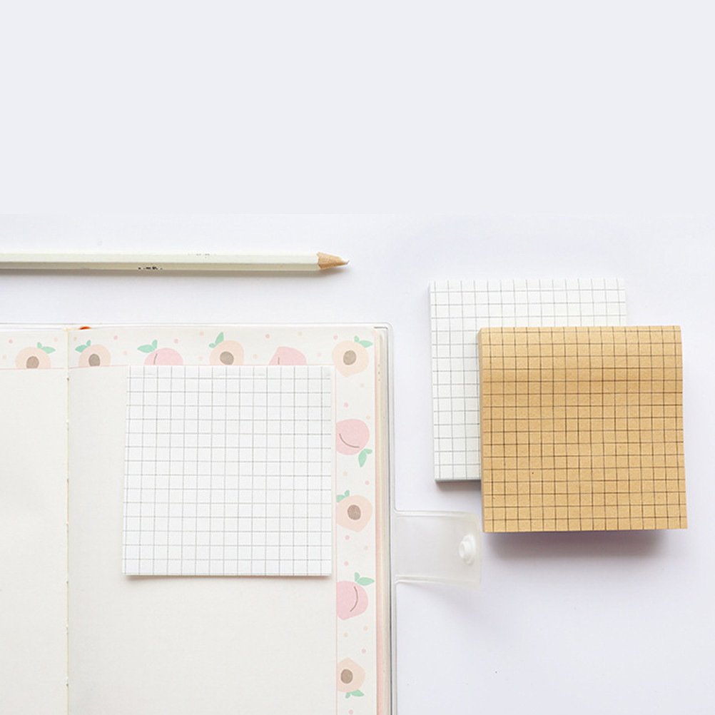 

7pcs Pad Eco-Friendly Odorless Adhesive Notepad with Lines for Writing Straight Notes Office Use