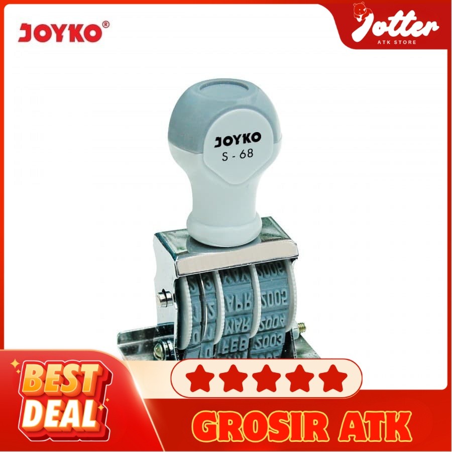 

STEMPEL LUNAS TANGGAL JOYKO S-68 | Jotter Grosir ATK