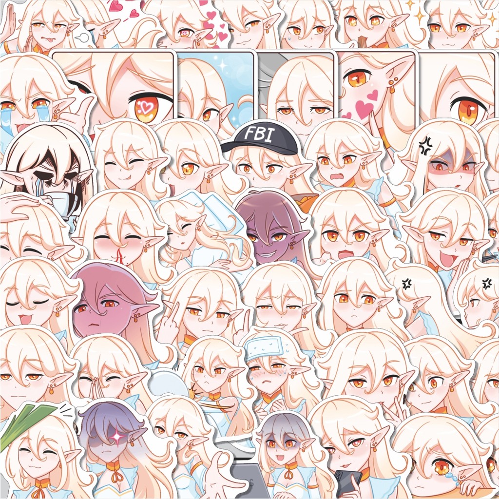 

Stiker Cutting Pack Stiker IRISH Fairy Girl Cute / gadis peri Isi 100Pcs Series Aesthetic Lucu Keren Untuk Koper Bahan Vynil