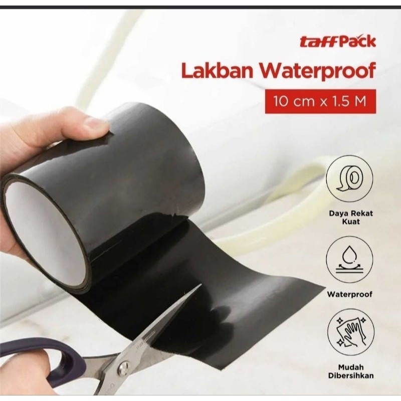 lakban anti bocor waterproof leak repair tape lebar 10 cm x 150 cm