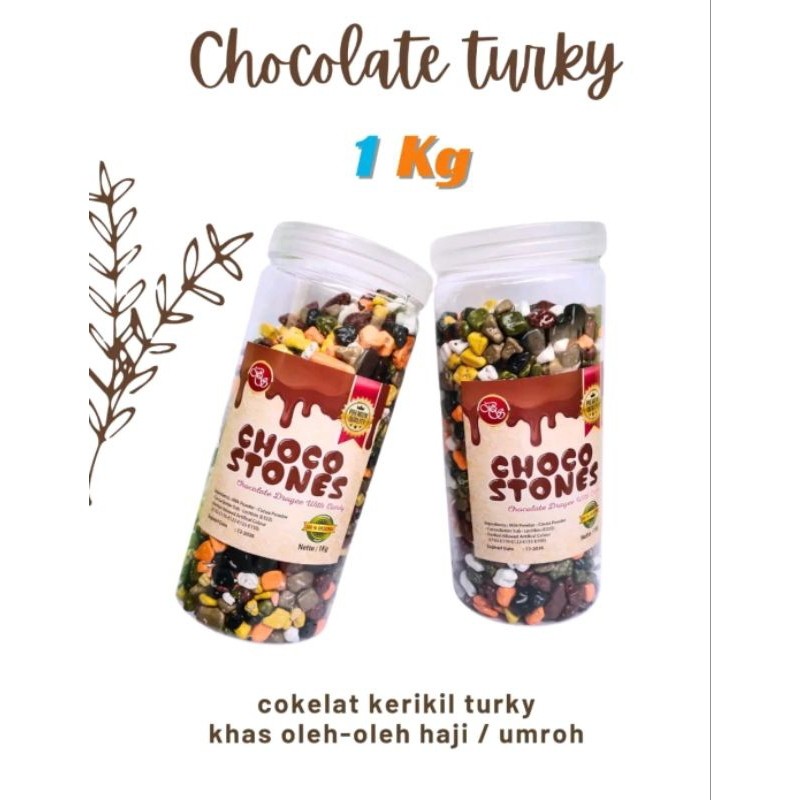 

New Grosir coklat kerikil coklat turki 1kgPremium