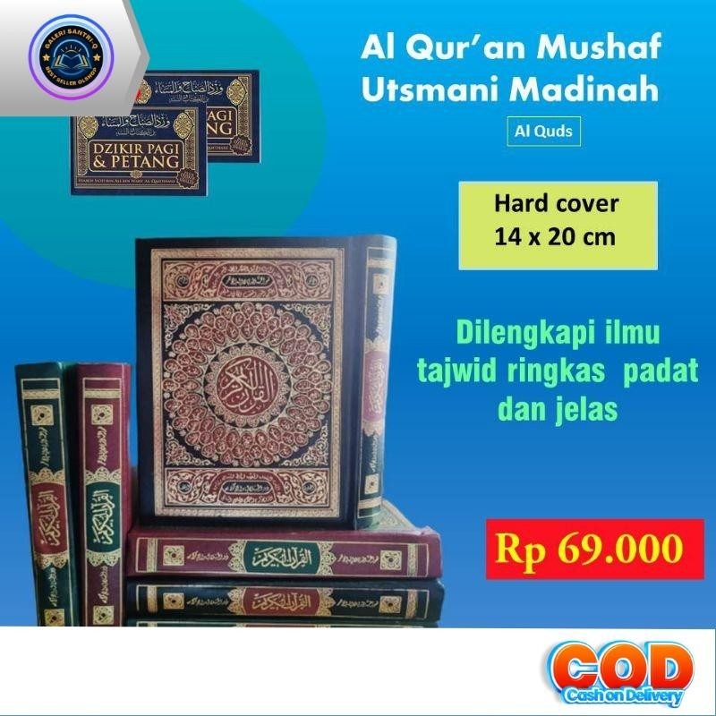 Promo  mushaf al qur an al quran quran alquran mushaf madinah utsmani hafalan mudah kecil saku mini 