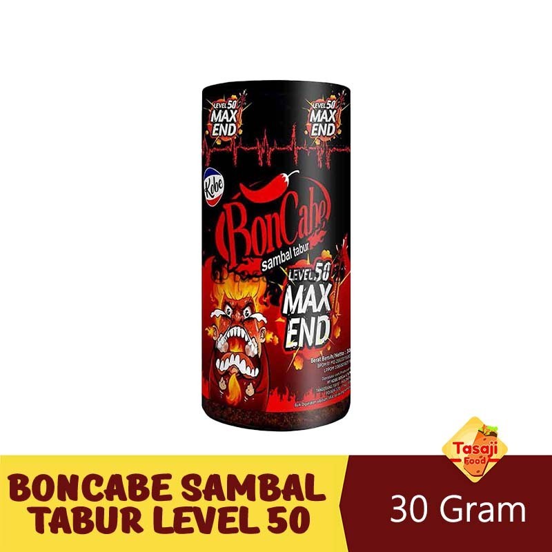 

Kobe BonCabe Sambal Tabur Max End Level 50 30g