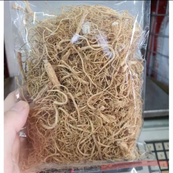 

[[ K23 - BEST SELLER Akar ginseng china 50gr / ren shan / io som / penambah stamina ]]