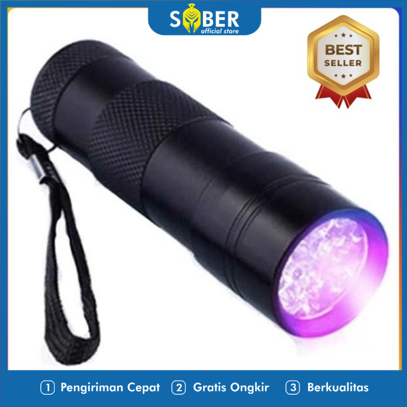 Senter Ultraviolet uv 395