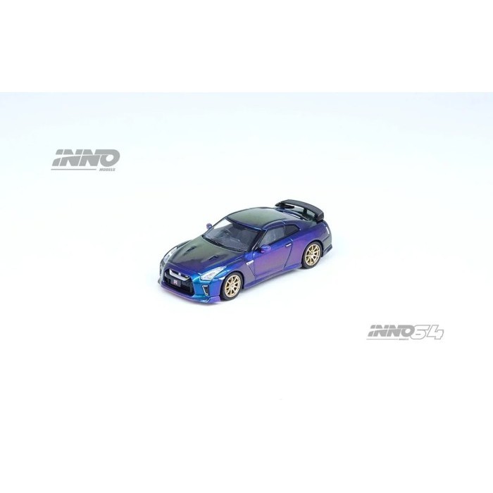 INNO64 NISSAN GT R R35 T SPEC MIDNIGHT PURPLE INNO 64 DIECAST