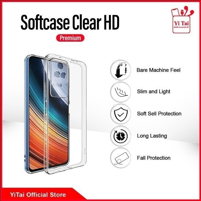YI TAI - Yc06 Case Bening Clear Realme C21 C35 X50 X3 SuperZoom Narzo 50A 50i 50A Prime