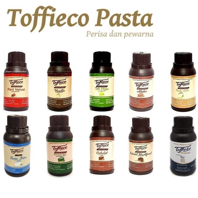 

HEMAT! Pasta Toffieco all varian 100gram PERISA PERASA MAKANAN PASTA 100 g - Pandan