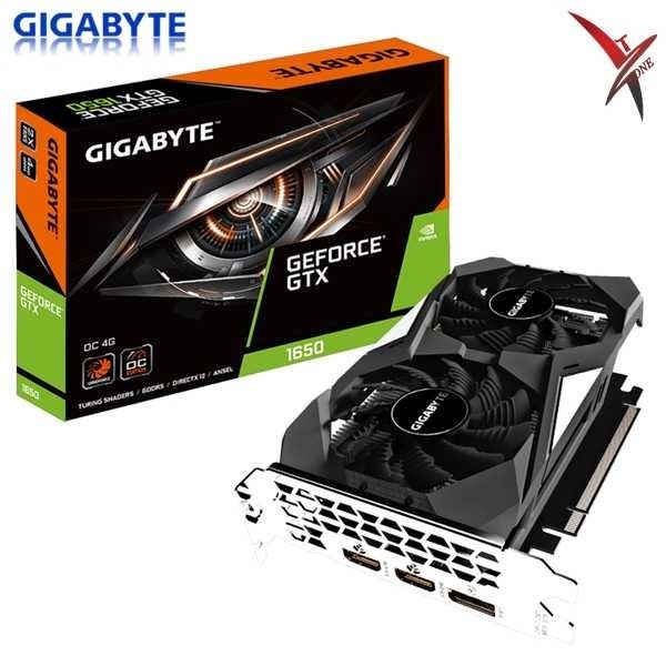 JM Gigabyte GeForce GTX 1650 OC 4G - GV-N1650OC-4GD GTX1650 OC 4GB