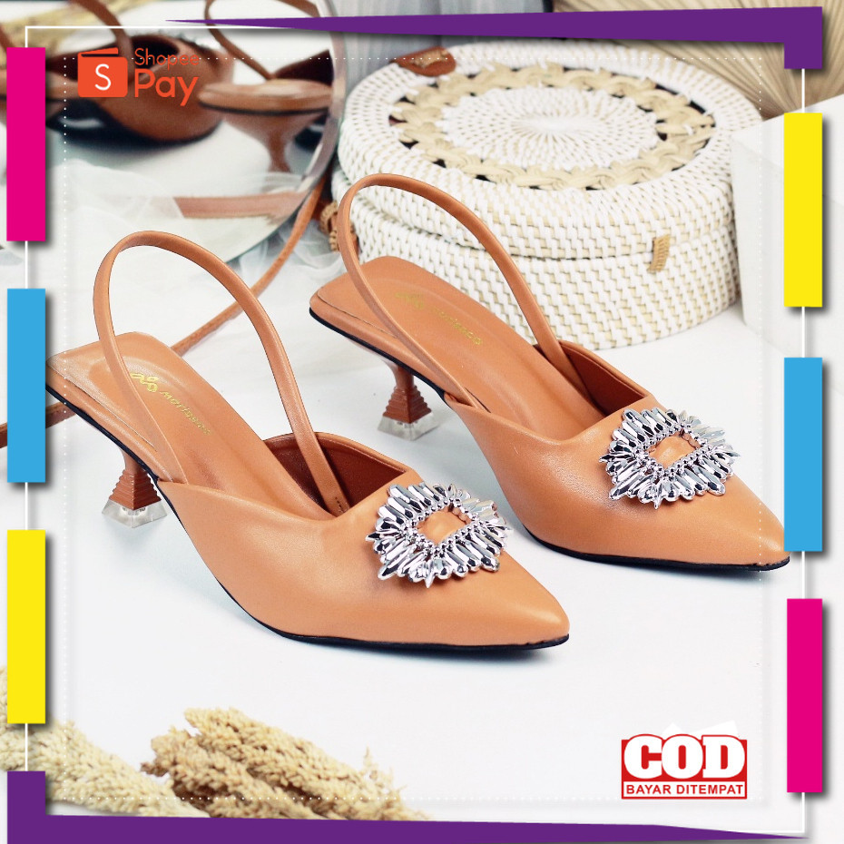 [PREMIUM ORIGINAL] Sandal Wanita Sepatu High Heels Shoes  NB 03