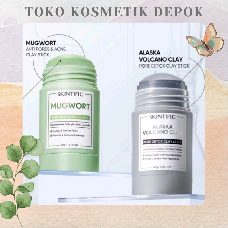 MUGWORT - ALASKA CLAY STICK SKINTIFIC | MUGWORT CLAY STICK SKINTIFIC