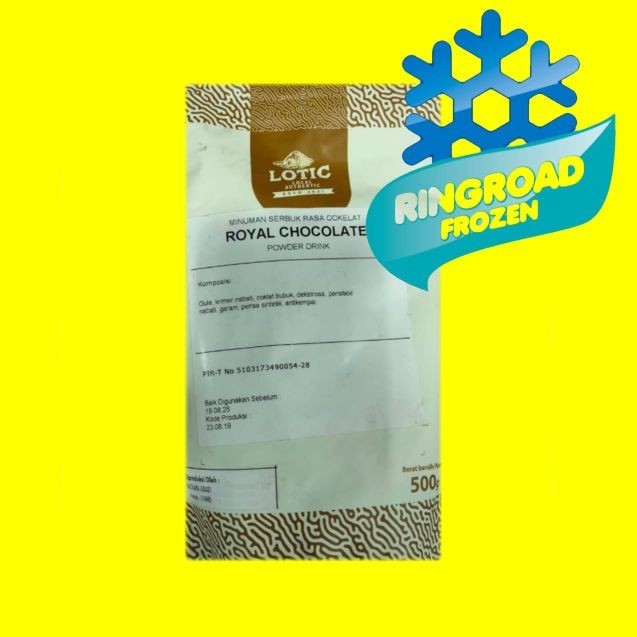 

LOTIC ROYAL CHOCO POWDER DRINK 500 GR