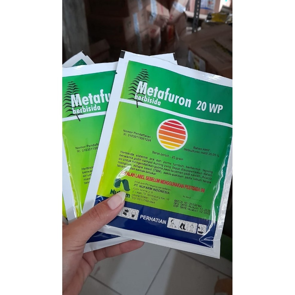 Herbisida Metafuron 20 WP 20 gram
