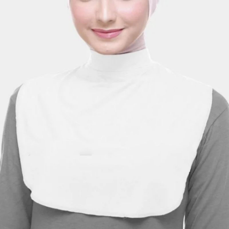 Manset Leher Atasan Dada Inner Daleman Basic Bahan Kaos Muslimah Hijab Jilbab Kerudung Slim Pelindun