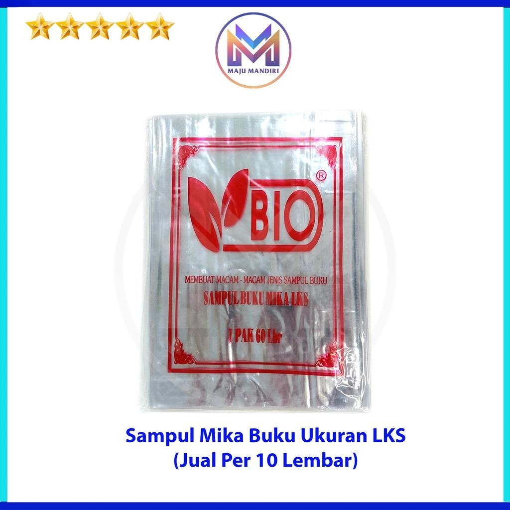 

Sampul Plastik Mika BIO LKS / Untuk Buku LKS Isi 10 Lembar