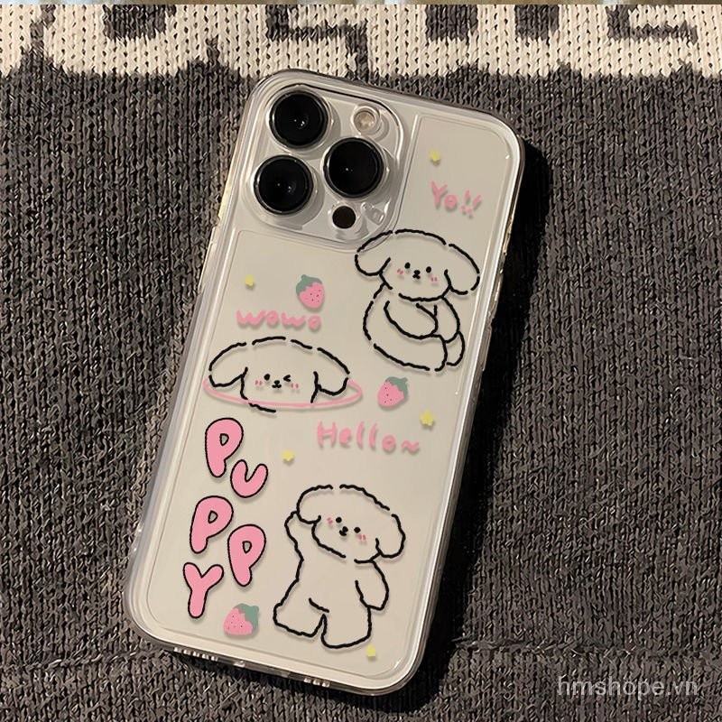 happy dog phone case Realme 5 5i 6i C30s 9 Pro 11 4G C25s C3 8i 9i C51 C25y C21y C30 C25 C11 2020 C1