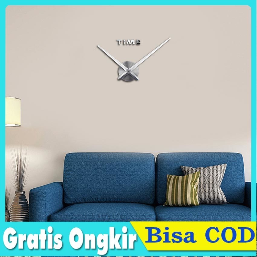 Mesin & Jarum Jam Dinding Jumbo | DIY Clock | Raksasa Besar | Large Wall Clock
