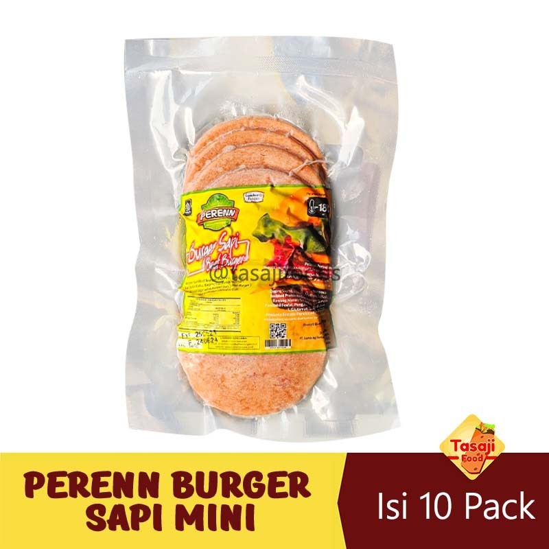 

Perenn Burger Sapi Mini 280gr Isi 10 pcs Beef Burger
