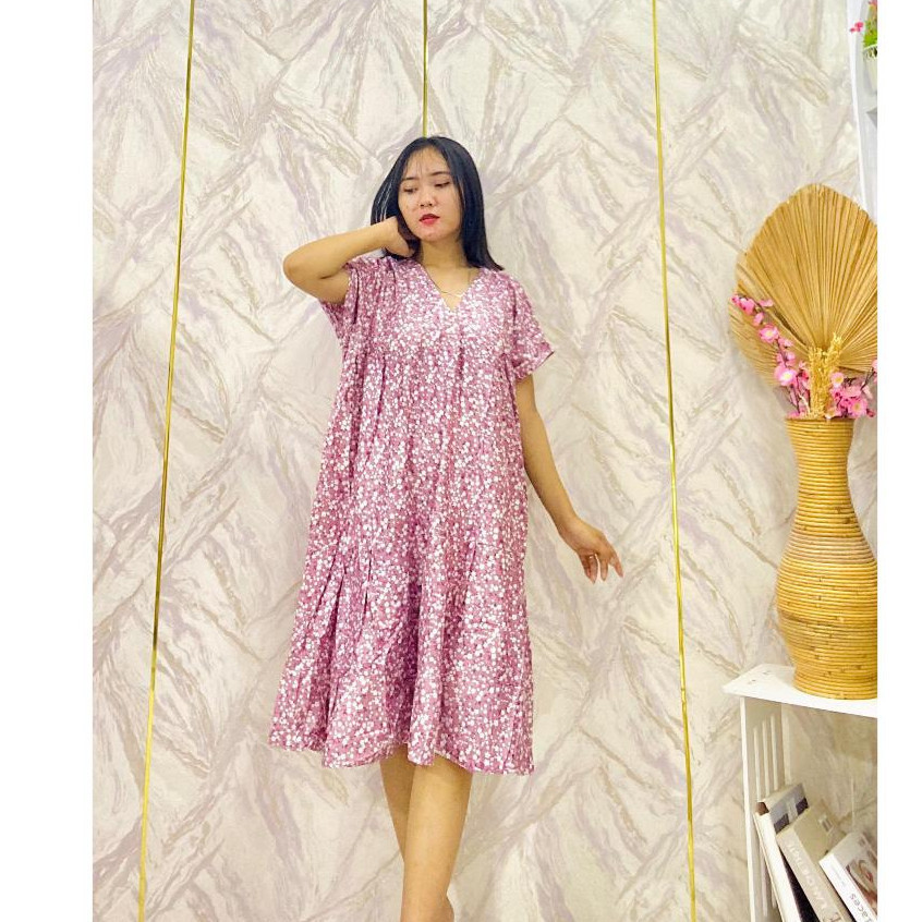 JALLPRONEW - DASTER WANITA / KEJORA DRESS / HOME DRESS DASTER CASUAL WANITA / DASTER SUSUN RAYON / D