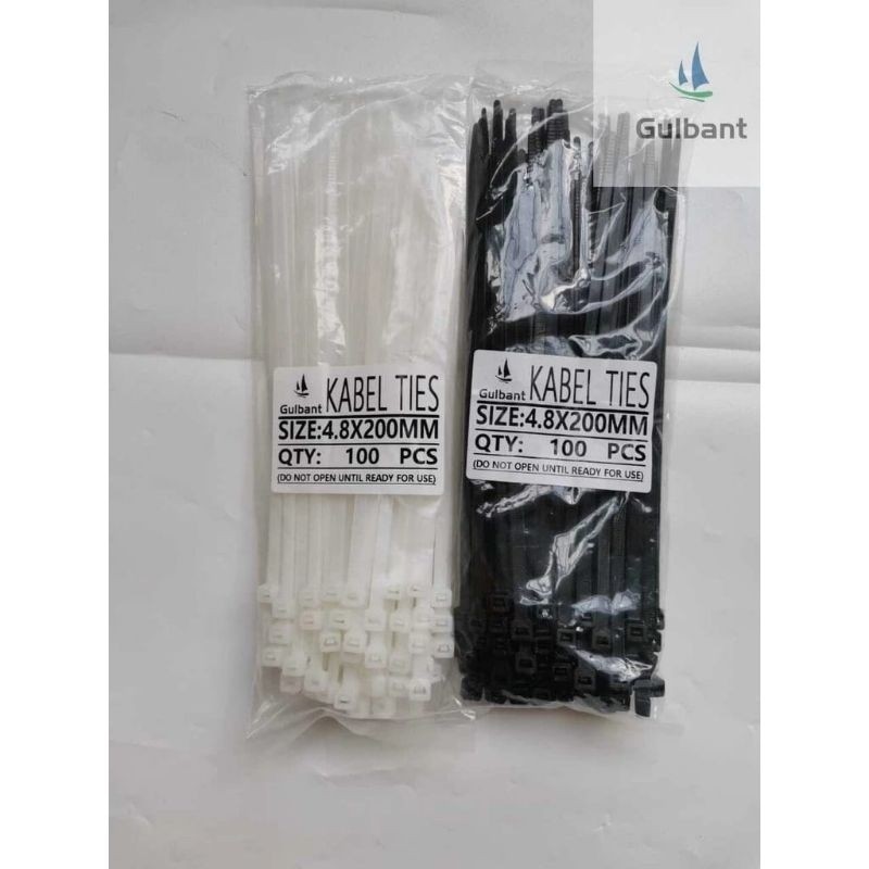 

[ DELSER MOTOR ] KABEL TIES CABLE TIE 4.8 x 200mm (20cm) KUAT TEBAL KUALITAS BAIK HITAM PUTIH 20 CM 4.8x200mm 200 mm 200mm 20 cm 4.8x20cm 4.8 x 20cm TERMURAH COD KABELTI KABEL KABELTIE KABELTIS TIS TALI PENGIKAT SERBAGUNA BARANG IKAT MOTOR CABLETIES COD