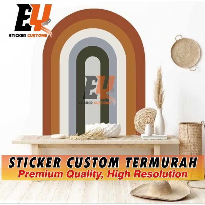 STIKER DECORASI-STIKER DINDING-WALL ARCH-WALLPAPER DINDING-STIKER ARCH